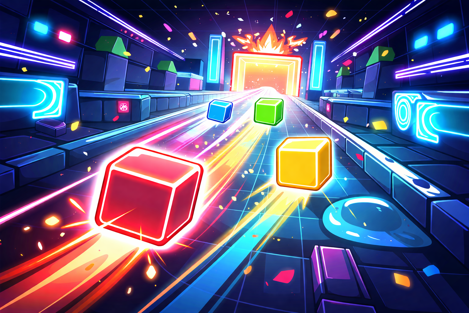 Square Sprint Arena - Instant game by Jabali AI