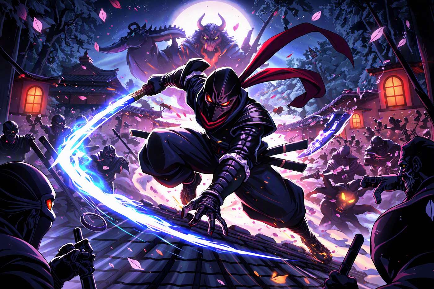 Shadow Slash Ninja game artwork