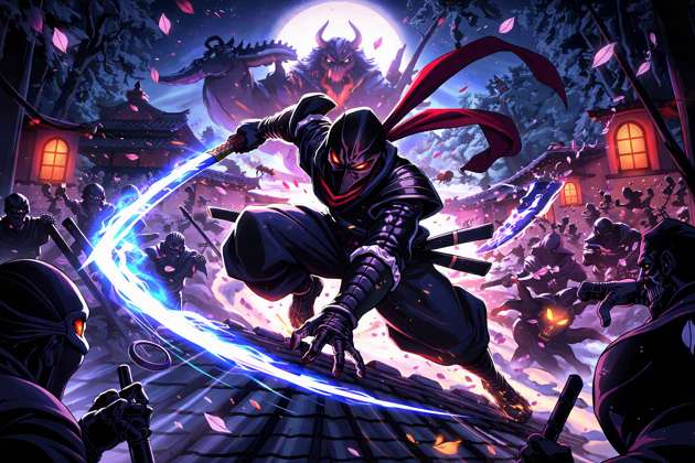 Shadow Slash Ninja - Jabali AI Poster