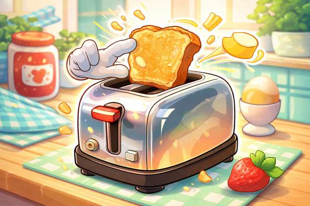 Toast Pop Panic - Jabali AI Poster