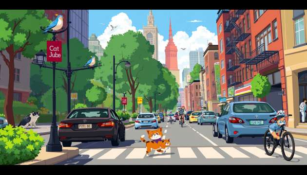 Urban Catventure - Jabali AI Poster