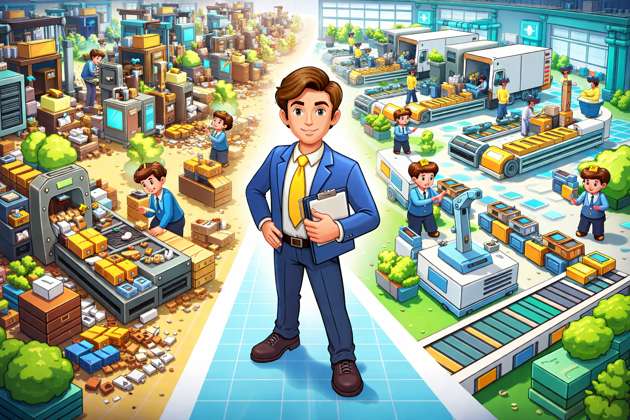 SimFactory JIT MES - Jabali AI Poster