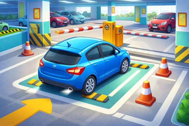 3D Car Parking Pro - Jabali AI Poster