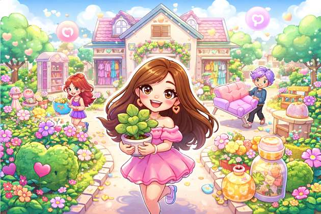 Dress Up Dream House Online - Jabali AI Poster
