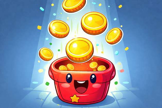 Coin Catcher Rush - Jabali AI Poster