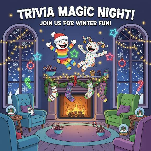 Socktacular Advent Trivia - Jabali AI Poster