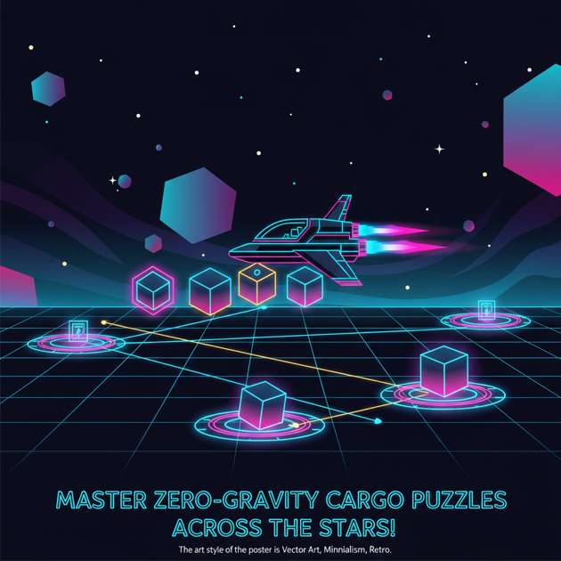 Stellar Cargo Shift - Jabali AI Poster