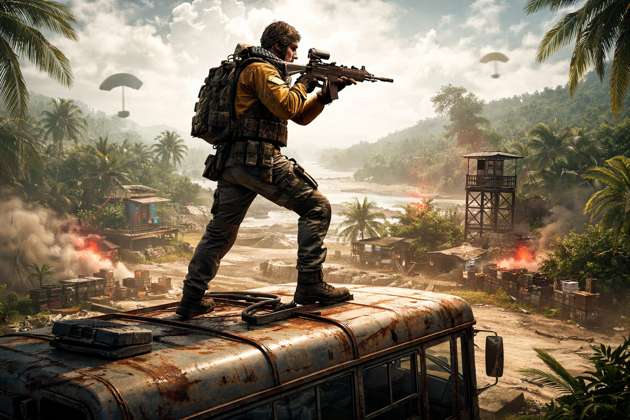 Lone Fire Battlegrounds - Jabali AI Poster