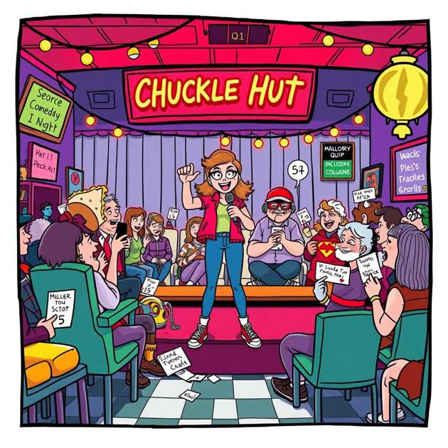 Chuckle Hut Showdown - Jabali AI Poster