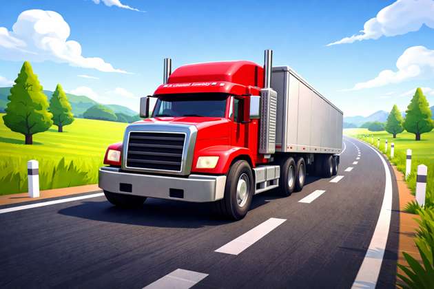 Truck Rush 3D - Jabali AI Poster