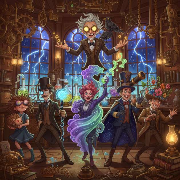 Mad Science Showdown - Jabali AI Poster
