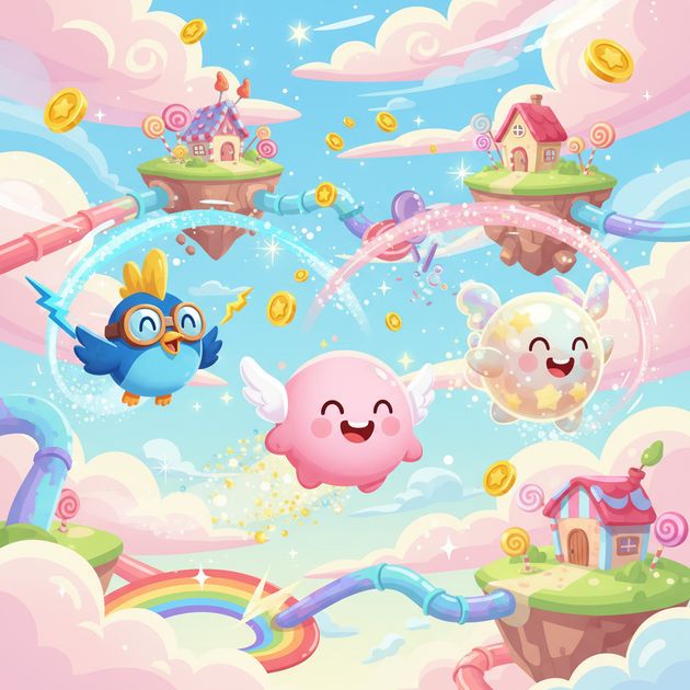 Skyrise Frolic - Jabali AI Poster