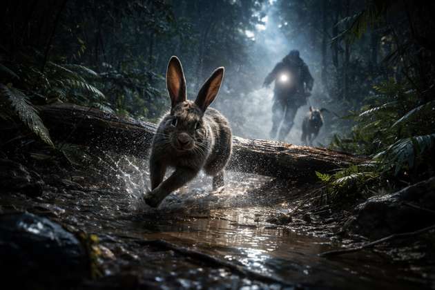 Rabbit Runner 3D - Jabali AI Poster