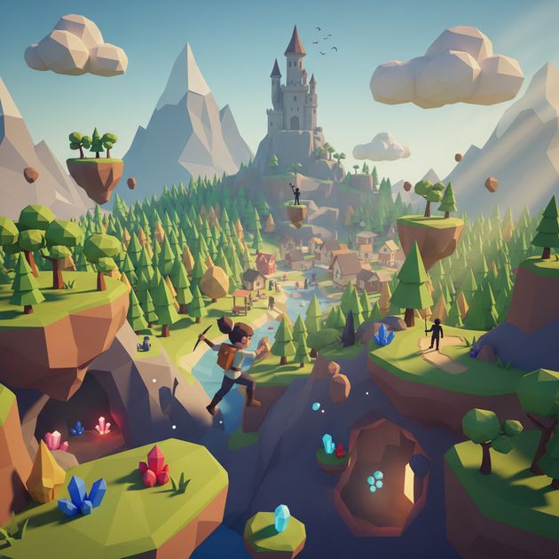 Miner's Leap - Jabali AI Poster