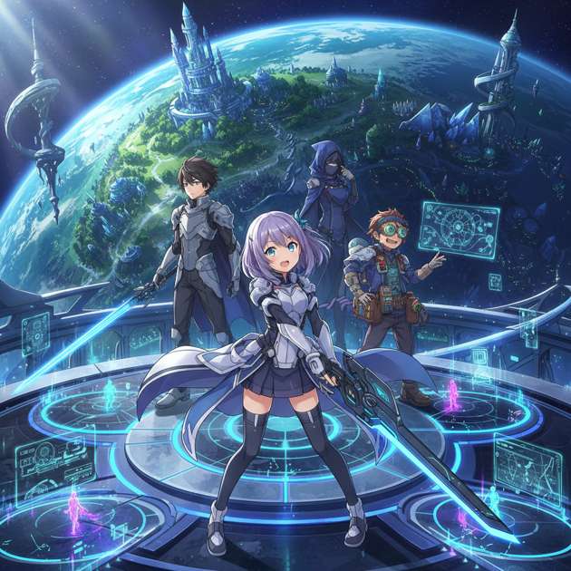 Crystal Blade Colony - Jabali AI Poster