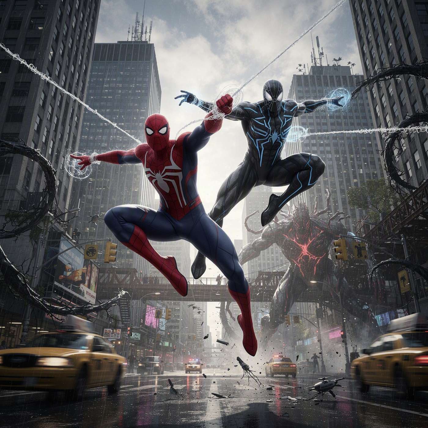 SpiderVerse 2 game artwork