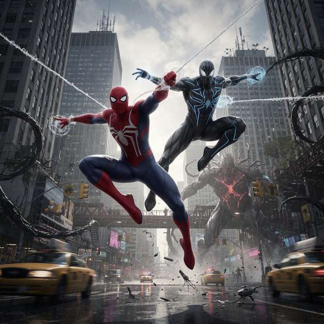 SpiderVerse 2 - Jabali AI Poster