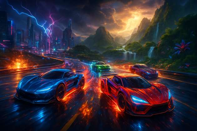 Velocity Vortex - Jabali AI Poster