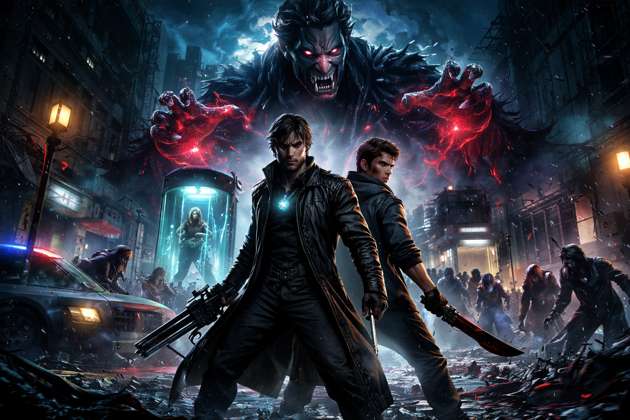 Bloodhunt Raccoon City - Jabali AI Poster