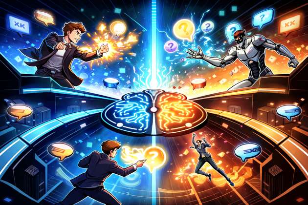 AI vs Insaan Quiz Fight - Jabali AI Poster