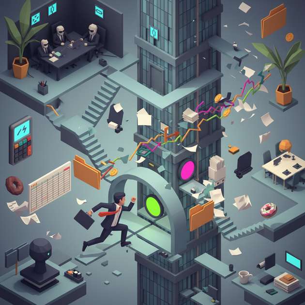 Bureaucracy Blitz - Jabali AI Poster