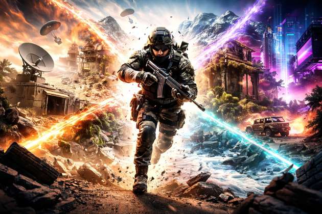 CRAZY FIRE Battle Royale Survival - Jabali AI Poster