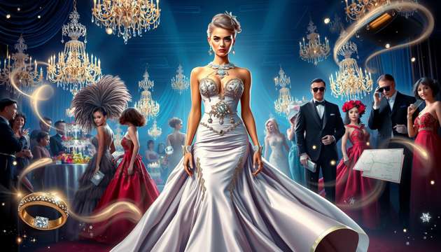Gala Glamour: Secrets Unveiled - Jabali AI Poster