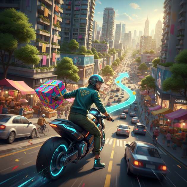 Styloop Parcel Rush - 3D Open World by Jabali AI