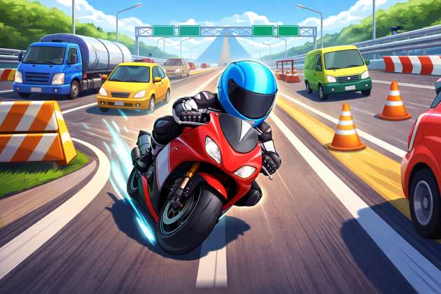 Traffic Rush 3D - Jabali AI Poster
