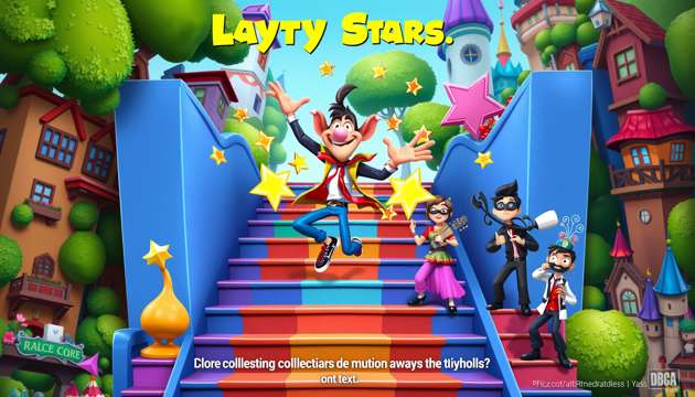 Stairway Showdown - Jabali AI Poster