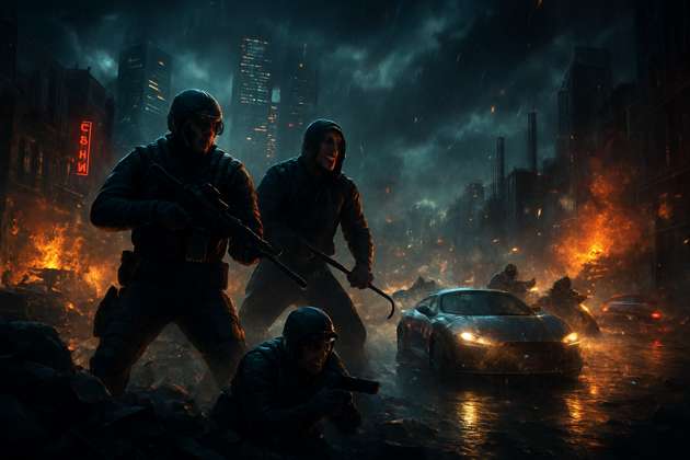 Urban Warzone - Jabali AI Poster