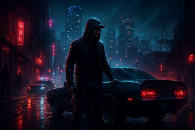 Noir Rising - Jabali AI Poster