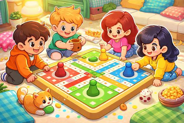 Ludu Offline Fun with Friends - Jabali AI Poster