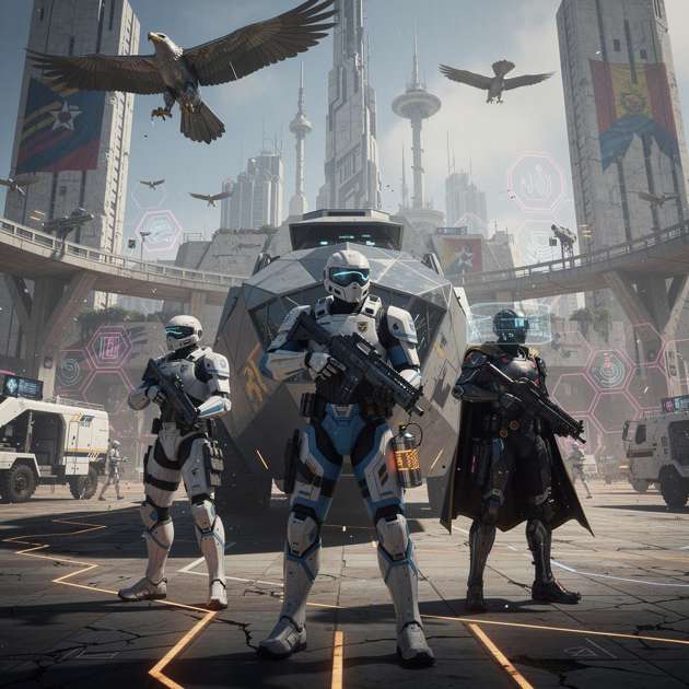 Federación 2073 - Jabali AI Poster