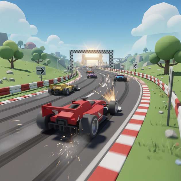 SpeedRush Nitro Rally - Jabali AI Poster