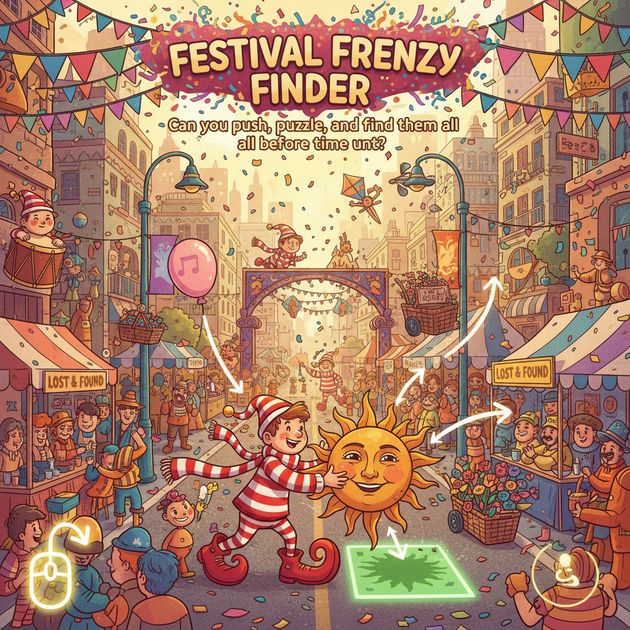 Festival Frenzy Finder - Jabali AI Poster