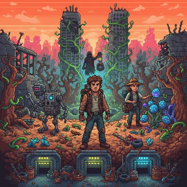 Wasteland Reclaimed - Jabali AI Poster