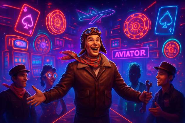 Neon Flight Signals - Jabali AI Poster