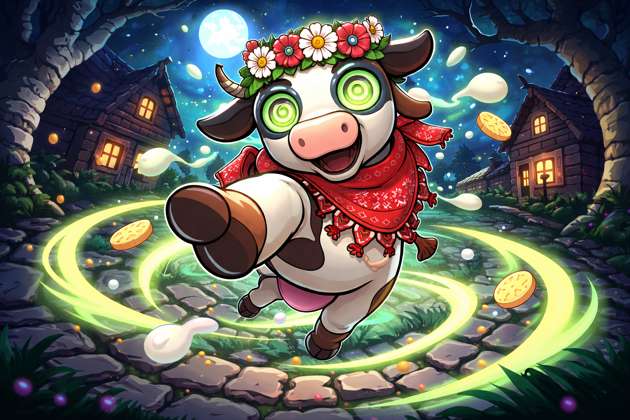 Polish Cow Panic - Jabali AI Poster