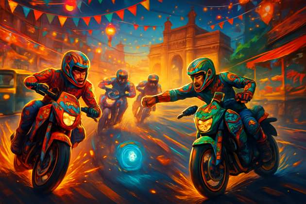 Rival Riders: India Rush - Jabali AI Poster