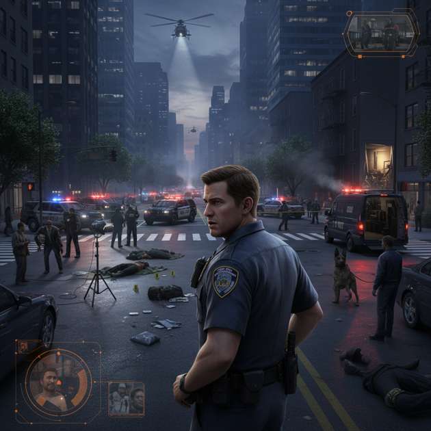 City of Evidence - Jabali AI Poster