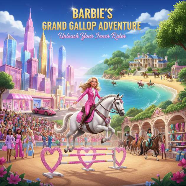 Barbie Equestrian Dream - Jabali AI Poster