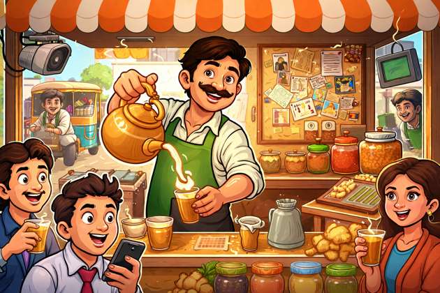 Chai Chor Detective - Jabali AI Poster
