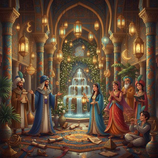 Lanterns of Wisdom - Jabali AI Poster