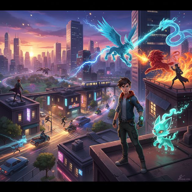 Urban Elemental - Jabali AI Poster