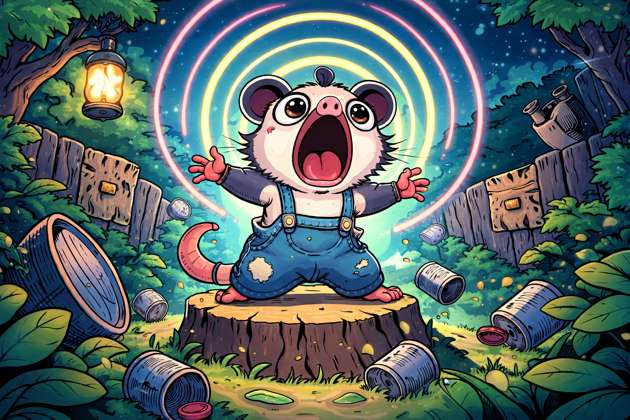 Possum Panic - Jabali AI Poster