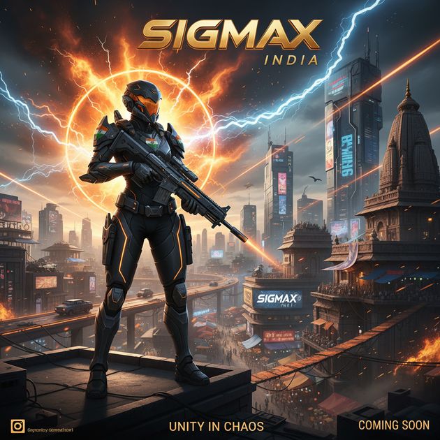 SIGMAX India Rising - Jabali AI Poster