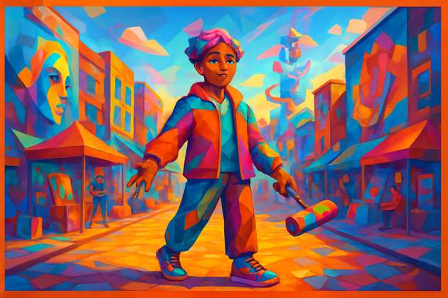 Avery Kaleidos - Jabali AI Poster