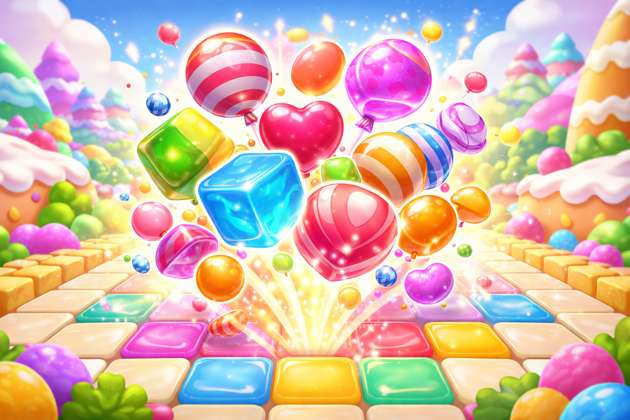 Candy Crush Saga Clone - Jabali AI Poster