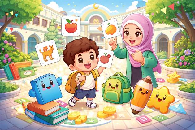 Madrasah Mufrodat Mania - Jabali AI Poster
